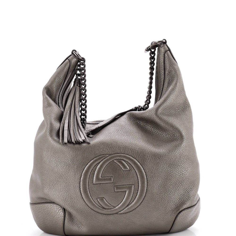 Gucci Medium Soho Chain Hobo Leather